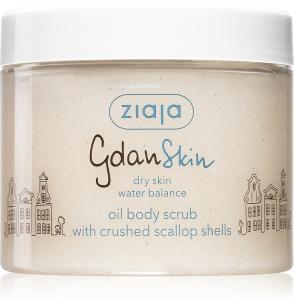 Нежный увлажняющий скраб для тела Gdan skin Ziaja, 300 мл