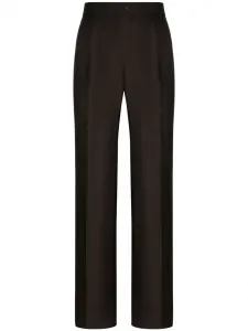 Брюки строгого кроя DOLCE & GABBANA, коричневый