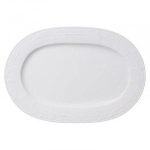 Тарелка Villeroy & Boch White Pearl овальная 35 см, белый