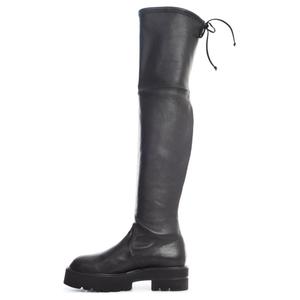 Ботинки Stuart Weitzman SW Lowland Ultralift высокие женские черные