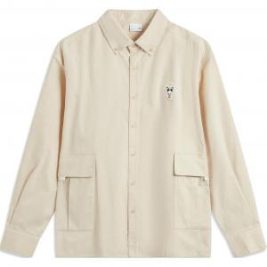 Лининг Спортс Лайф Коллекция Рубашка Мужская Оксфорд Умбра, Оксфорд Браун