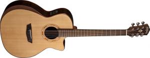 Акустическая гитара Washburn WCG20SCE Comfort Series Cutaway Grand Auditorium with Electronics 2022 - Natural