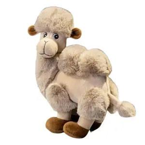 Верблюд, Desert, милая тканевая кукла плюшевая кукла высота 28/38 см длина 28 см Mise
