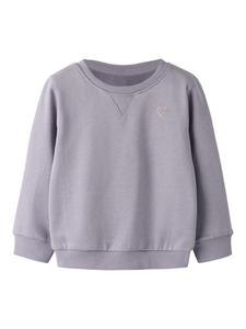 Name it Толстовка NMFVIMA LS SWEAT BRU лавандово-серого цвета