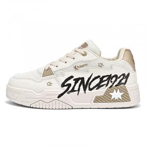 Кеды, обувь для скейтборда унисекс с низким верхом Double Star 88, бежевый/хаки