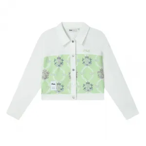 ФИЛА Женская куртка FILA, цвет Bright sun white