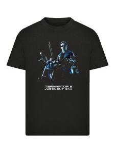 Рубашка F4NT4STIC Terminator 2 Judgement Day Theatrical Poster, черный