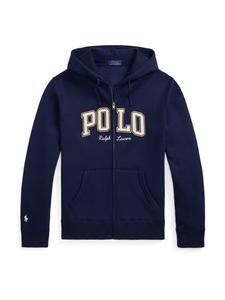 Толстовка с капюшоном на молнии Polo Ralph Lauren, темно-синий