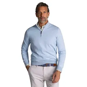 Свитер Nza New Zealand 25FN465 half zip, синий