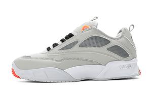 Кроссовки OSIRIS GRAFF Series Lifestyle Shoes Unisex Low-top White Orange, серый/оранжевый