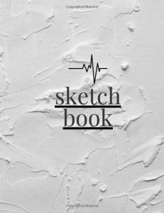 sketch book: notebook for drawing , doodling ,do it daily and make it a habit to focus on the blessing you have been given , inches : 8.5*11 , hight quality white paper (Independently published)