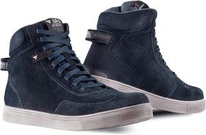 Мотоциклетные ботинки SHIMA SX-2 Evo для мужчин, вентиляция, кожаные, уличные, летние, замшевые, спортивные, Стелс, туристические, для мотоциклистов и мотоспорта (мужские, черные, 9.5) ‎Shima