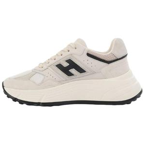 HOGAN Низкие повседневные туфли Hi-Fi, женские, серо-бежевые