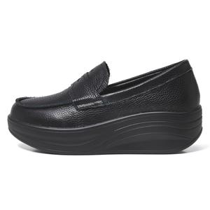 OULISASI Лоферы женские черные/хаки, цвет Black