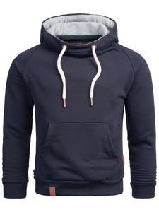 Толстовка с капюшоном Alessandro Salvarini Sweatshirt Beeno, темно-синий