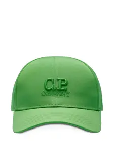 Бейсболка с логотипом C.P. Company Kids, зеленый