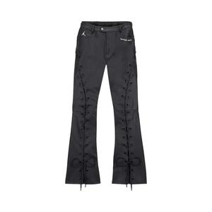 Брюки Air Jordan x Cactus Jack by Travis Scott Women's Leather Pants 'Black', черный