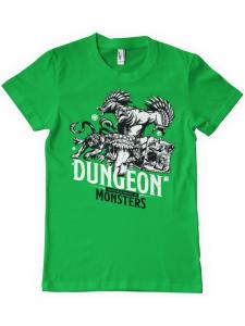 Футболка D&D Dungeon Monsters T-Shirt зеленого цвета Dungeons And Dragons
