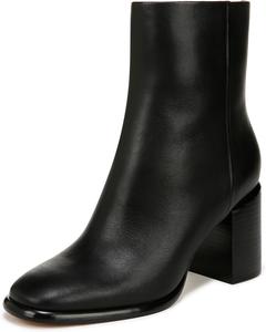 Женские классические ботильоны Vince, Black Leather