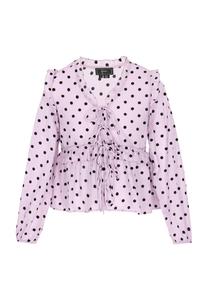 Блуза faina Fashion Look, сиреневый