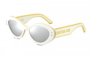 Солнцезащитные очки женские белые DIOR