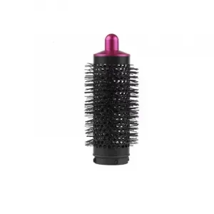Расческа-цилиндр для укладки волос, насадка с анти-завитком Dyson, Cylindrical Brush - фиолетовый красный