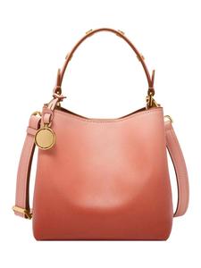 Женская кожаная сумка через плечо Fossil, красная, отделение для смартфона, ZB11110633