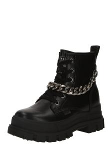 Ботильоны на шнуровке BUFFALO Lace-Up Ankle Boots Aspha, черный