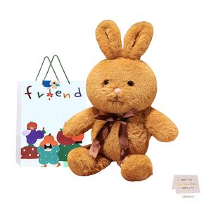 Маленькая милая плюшевая кукла кролик высота 40см Whoops