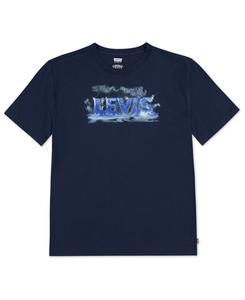 Детская футболка с круглым вырезом "8-20 Below Zero" Levi's, Navy