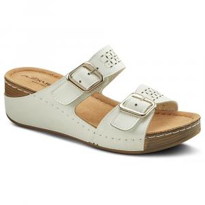 Сандалии Thrume с клиновидной стелькой Flexus, белый