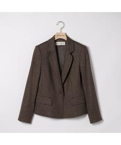 твидовый жакет с ворсом