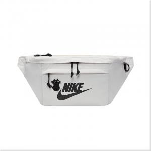 Nike Тканевая наплечная сумка через плечевая сумка поясная сумка унисекс светлый бежевый, Light Bone