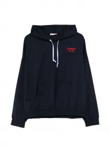 Худи с капюшоном и кулиской Ears Kagool Charles Jeffrey Loverboy, синий