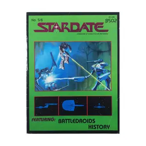 Журнал #5/6 "Battledroids History, Robots in Star Trek", Stardate Magazine