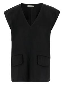 Реснички жилет By Malene Birger, черный