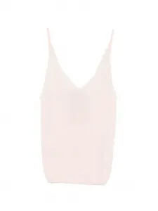 Топ с V-образным вырезом Nº21, розовый