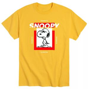 Мужская футболка Snoopy Mood цвета арахиса Licensed Character