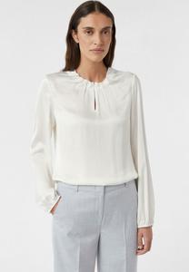 Блуза comma MIT RAFFUNG, Weiß/White