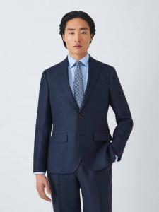 Lenham однобортный жакет Regular Fit из льна John Lewis, Navy