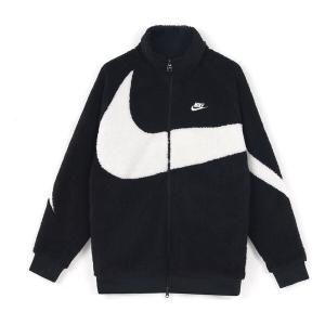 Куртка Men's Nike Sportswear Swoosh Reversible Large Logo Jacket Polar Fleece Jacket Autumn Black (Asia Sizing), черный