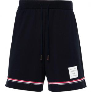 Шорты для бега Mid Rise с кулиской THOM BROWNE, синий