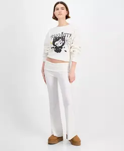 Термоштаны Hello Kitty для подростков Grayson Threads, The Label, белый