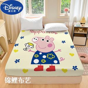 Disney Простыня на резинке 200х220 см, детская, с принтом Peppa Pig 2