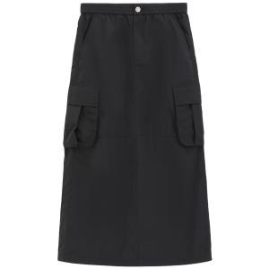 Повседневная длинная юбка женская GAP, черный