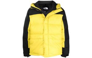 Пуховик мужской желтый The North Face, желтый