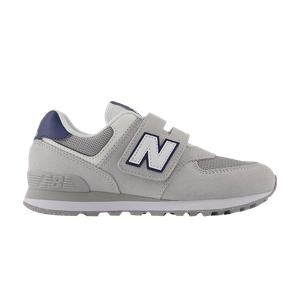 Кроссовки New Balance 574 Hook & Loop Little Kid 'Brighton Grey Navy', серый