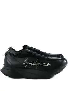 Кроссовки Adios Pro 3.0 LX из кожи с фирменной отделкой Y-3, черный