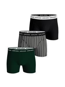Трусы боксеры Björn Borg, цвет schwarz/grün
