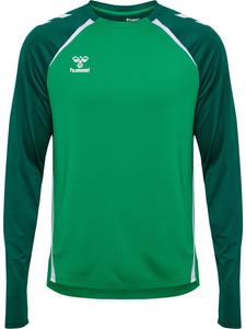 Hummel Спортивный свитшот 'Lead 2.0' в цвете Fir, Neon Green